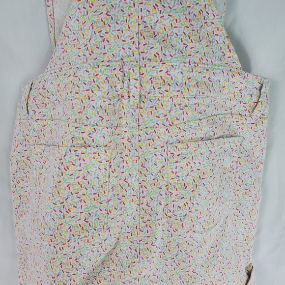 Art Class Sprinkles overall shorts for girls Size XL - Picture 6 of 8
